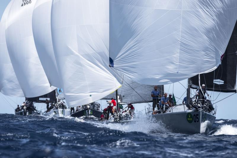 Downwind on Rolex Farr 40 World Championships day 4 - photo © Rolex / Kurt Arrigo