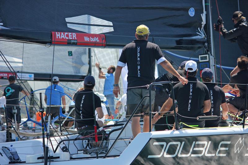 Double Black and Good Form in the Farr 40 MHYC One Design Trophy photo copyright Jennie Hughes taken at Middle Harbour Yacht Club and featuring the Farr 40 class