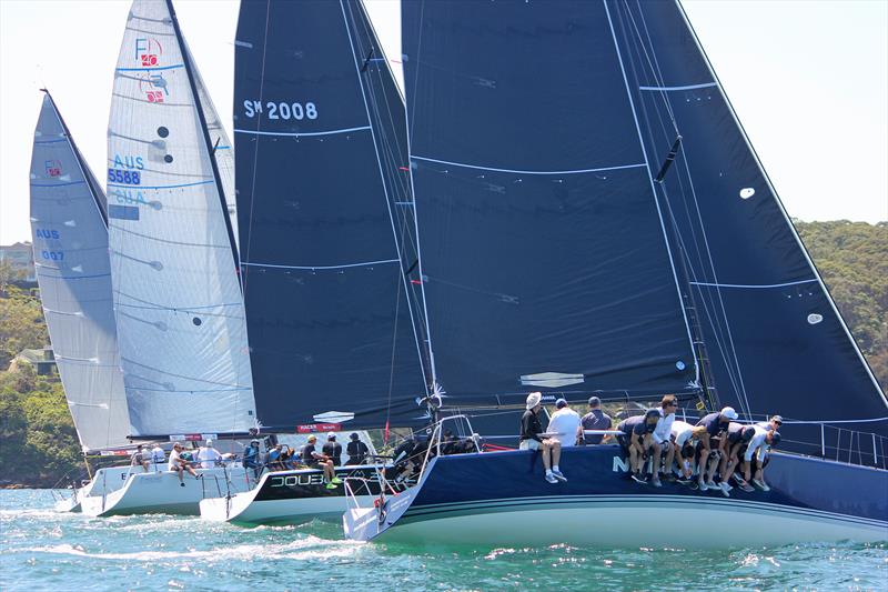 Upwind on day 2 of the Farr 40 MHYC One Design Trophy - photo © Jennie Hughes