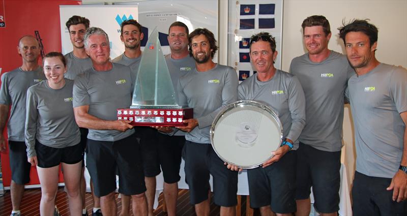 Winning HillPDA Racing team at the 2017/18 Farr 40 National Championship - photo © Jen Hughes