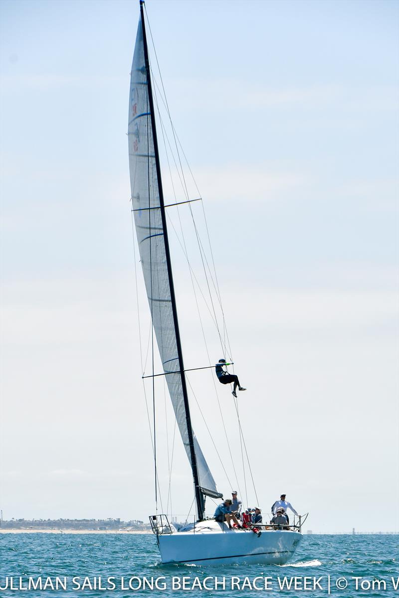 Ullman Sails Long Beach Race Week day 1 photo copyright Tom Walker taken at Long Beach Yacht Club and featuring the Farr 40 class