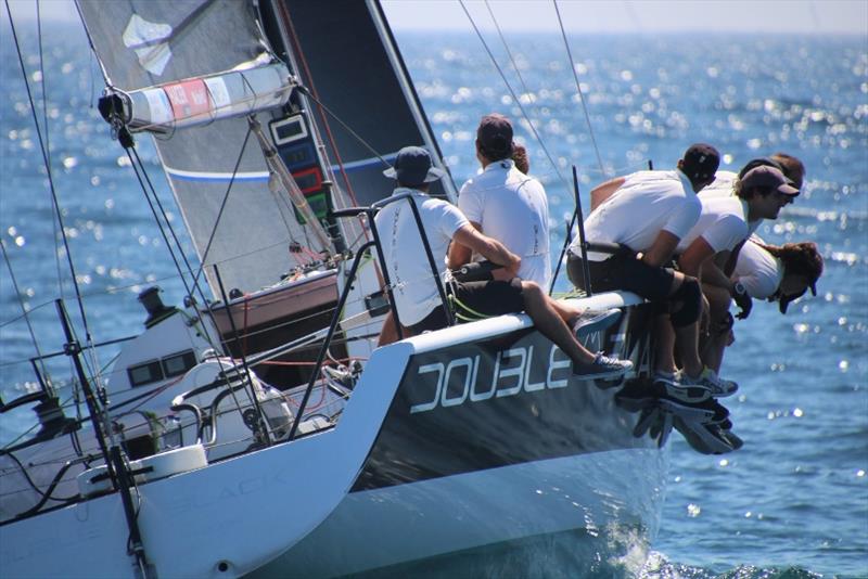 Day 1 - Double Black (SYC) - Farr 40 National Championship: John Calvert-Jones Trophy photo copyright Jen Hughes taken at Royal Sydney Yacht Squadron and featuring the Farr 40 class