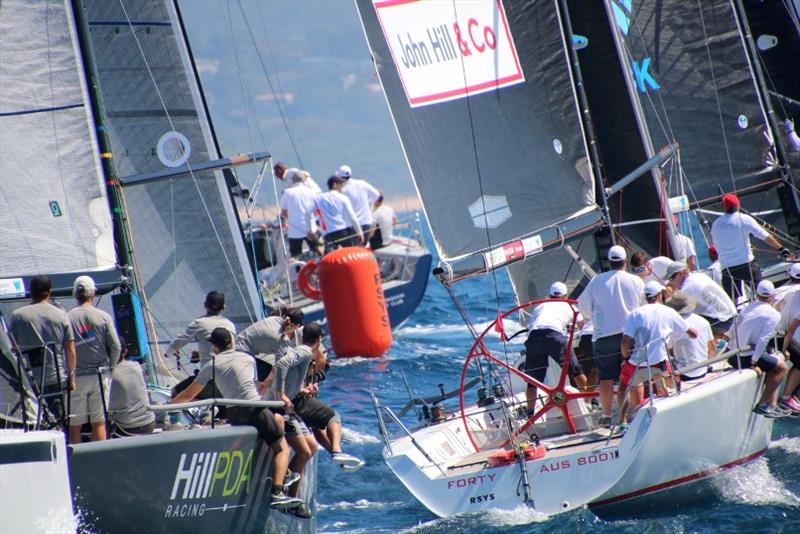 Day 1 - Manly Circle - Farr 40 National Championship: John Calvert-Jones Trophy photo copyright Jen Hughes taken at Royal Sydney Yacht Squadron and featuring the Farr 40 class