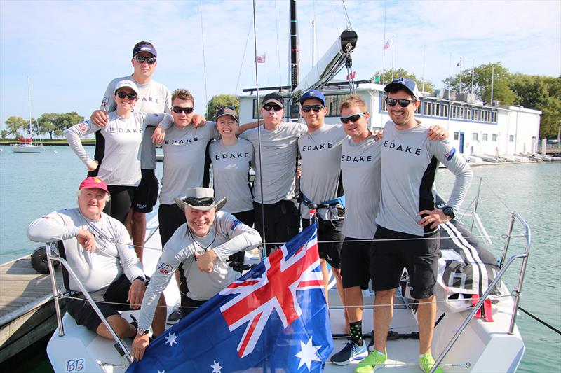 2018 Farr 40 Pre-World Championship - Day 1 photo copyright Jen Hughe taken at Chicago Yacht Club and featuring the Farr 40 class