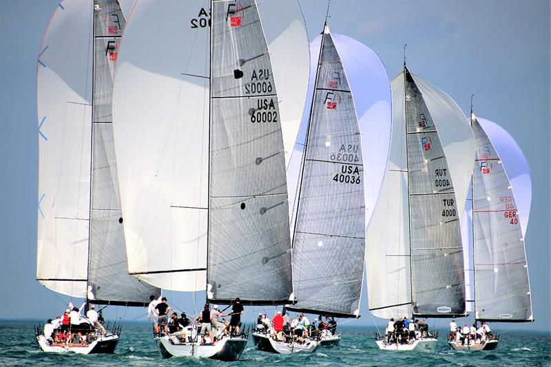 2018 Farr 40 Pre-World Championship - Day 1 photo copyright Jen Hughe taken at Chicago Yacht Club and featuring the Farr 40 class