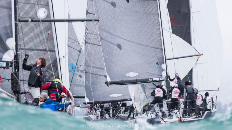 2018 Farr 40 World Championships Day 2 - photo © Ian Roman / Farr 40 Worlds 2018