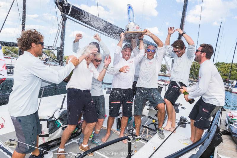 2018 Farr 40 World Championships - Final Day photo copyright Ian Roman / Farr 40 Worlds 2018 taken at Chicago Yacht Club and featuring the Farr 40 class