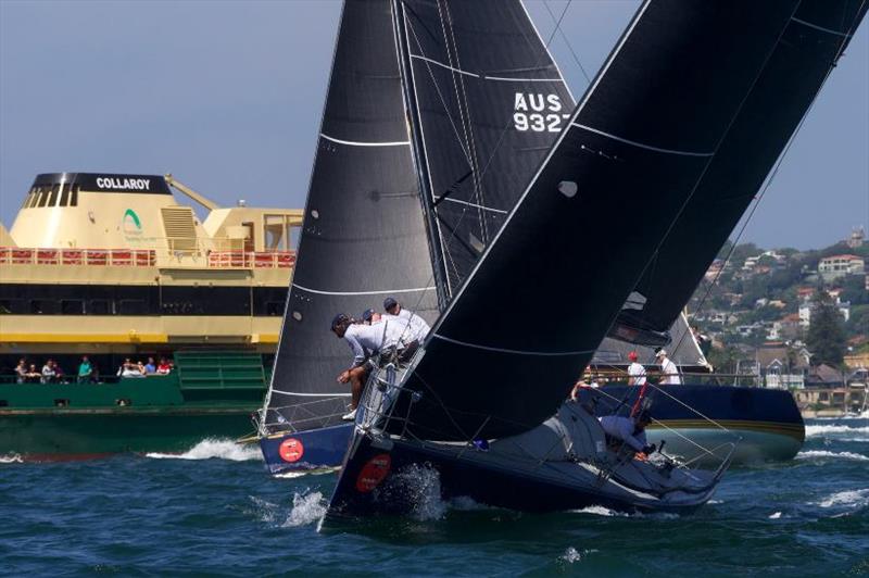 Exile, Solylmar and the Manly Ferry - Day 3, Farr 40 Australian Open Series National Championship photo copyright Tilly Lock Media taken at Royal Sydney Yacht Squadron and featuring the Farr 40 class