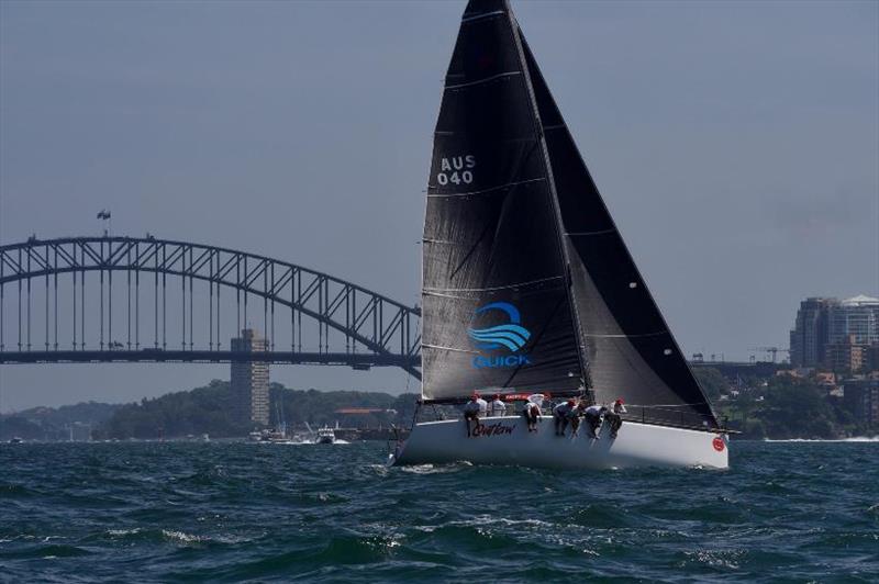 Farr 40 National Champion Outlaw - Tom and Alan Quick - Day 3 photo copyright Tilly Lock Media taken at Royal Sydney Yacht Squadron and featuring the Farr 40 class