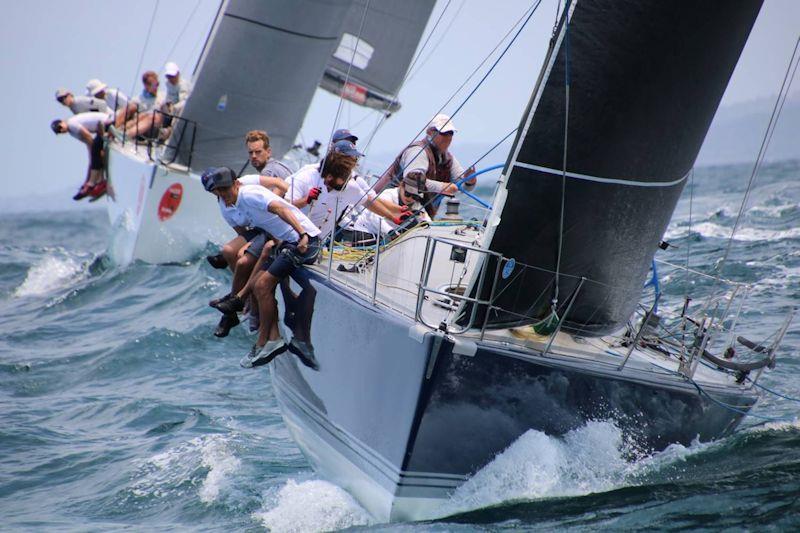 Exile with Substitute Helmsman Sam Hill take third place in the 2019 Farr 40 One Design Trophy - photo © Jennie Hughes