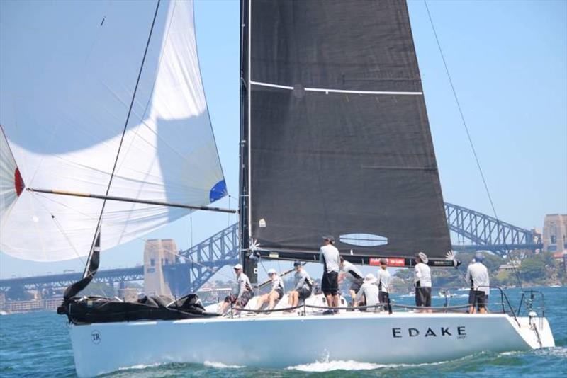 Third place, Edake (Jeff Carter) - Farr 40 One Design Trophy, day 2 photo copyright Farr 40 Australia taken at Cruising Yacht Club of Australia and featuring the Farr 40 class