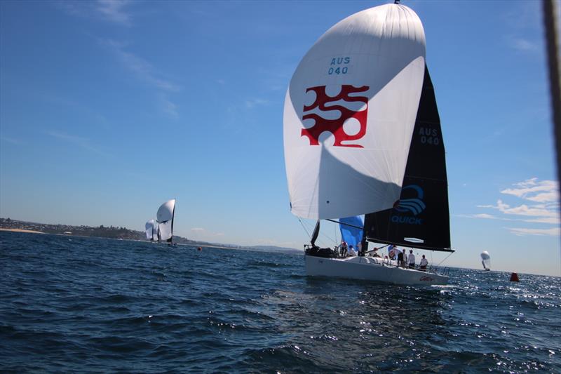 2021 Farr 40 National Championship photo copyright Simone Hill taken at Cruising Yacht Club of Australia and featuring the Farr 40 class