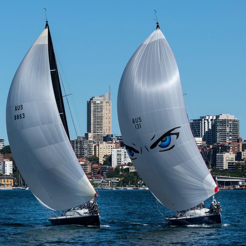 Blue Eye - 25th Year Anniversary Regatta photo copyright Marg Fraser-Martin taken at Royal Sydney Yacht Squadron and featuring the Farr 40 class