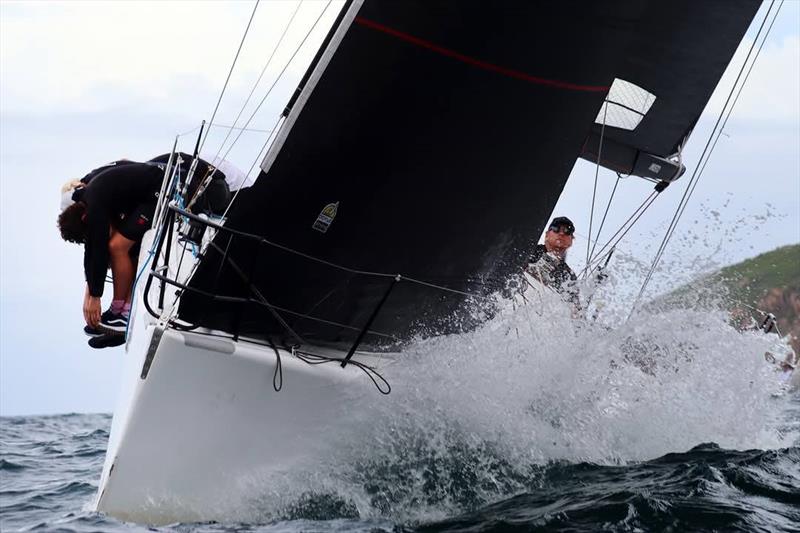 `little` Zen was top boat at Sail Port Stephens 2025 photo copyright Promocean Media taken at Port Stephens Yacht Club and featuring the Farr 40 class