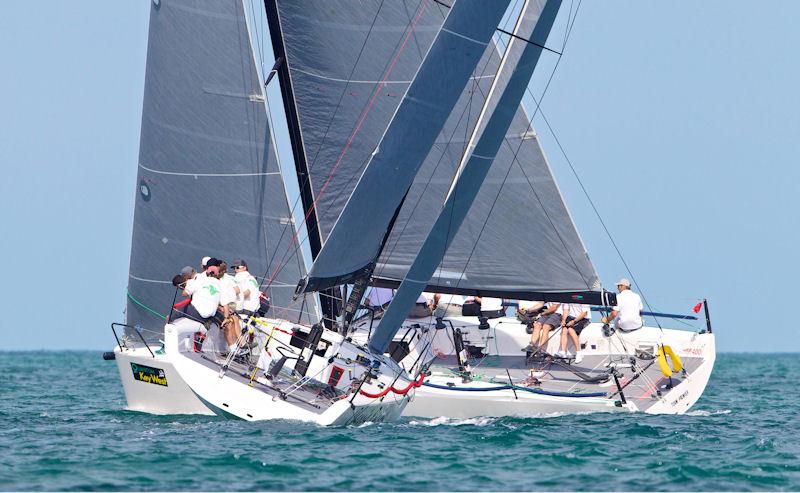 Farr 400 racing at Quantum Key West 2013 photo copyright Jesús Renedo / www.sailingstock.com taken at  and featuring the Farr 400 class
