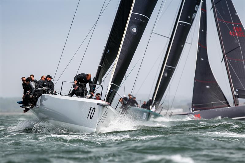 Girls on Film on day 1 of the Vice Admiral's Cup - photo © RORC / Paul Wyeth