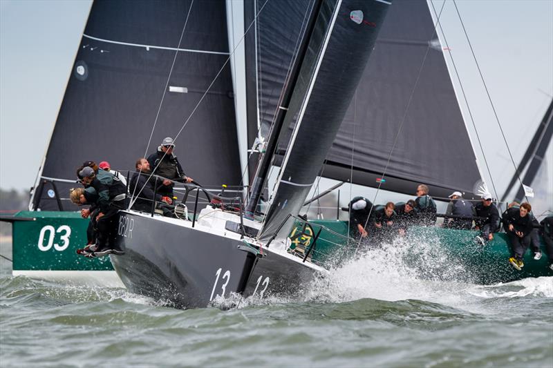 Tokoloshe on day 1 of the Vice Admiral's Cup photo copyright RORC / Paul Wyeth taken at Royal Ocean Racing Club and featuring the Fast 40 class