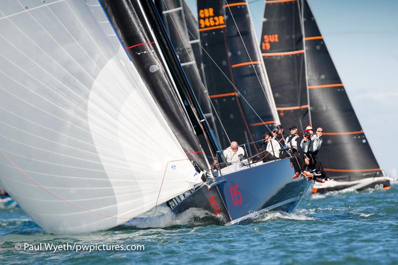 FAST40  season round 5 at the Hamble Winter Series - photo © Paul Wyeth / www.pwpictures.com