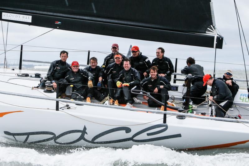 Fast 40 Pace: tired but happy with their success at the IRC Nationals photo copyright Paul Wyeth / www.pwpictures.com taken at Royal Ocean Racing Club and featuring the Fast 40 class