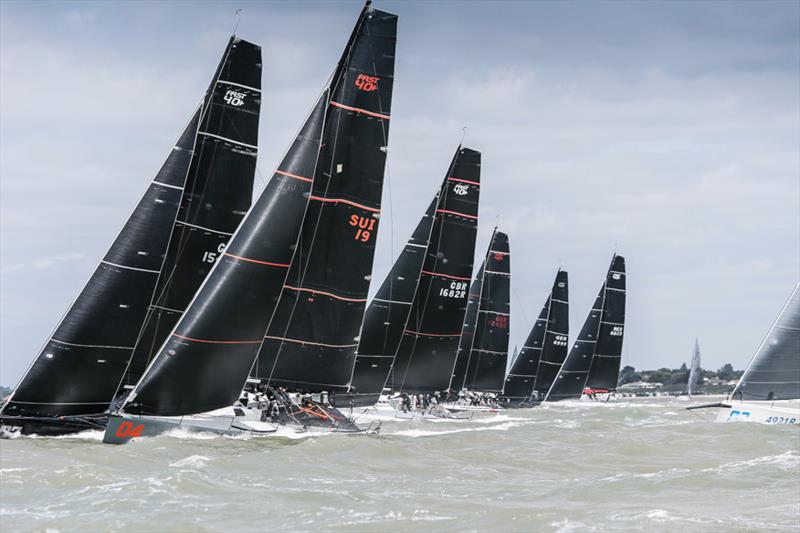 Fast 40 Nationals during the IRC Nationals photo copyright Paul Wyeth / www.pwpictures.com taken at Royal Ocean Racing Club and featuring the Fast 40 class