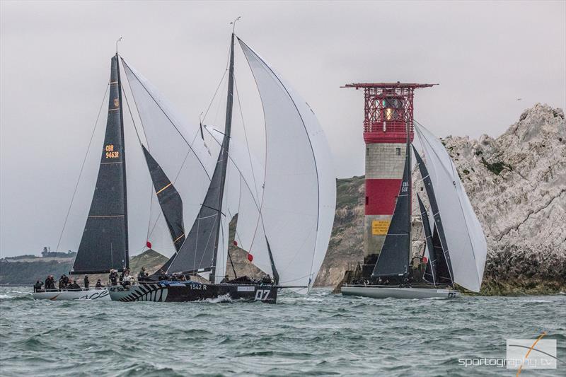 Round the Island Race 2017 photo copyright www.sportography.tv taken at  and featuring the Fast 40 class