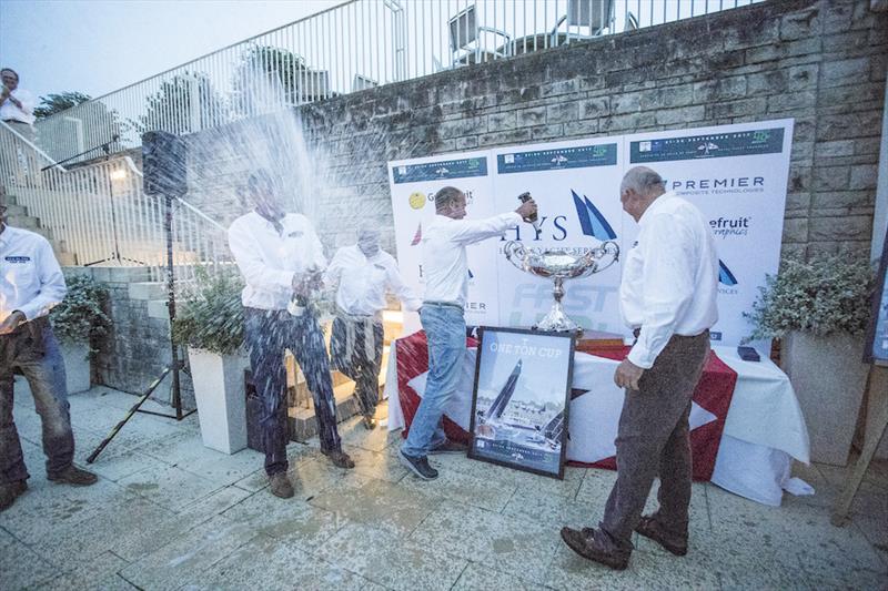 Peter Morton's CF40  Girls on Film retains the HYS One Ton Cup photo copyright Richard Langdon / www.oceanimages.co.uk taken at Royal Yacht Squadron and featuring the Fast 40 class