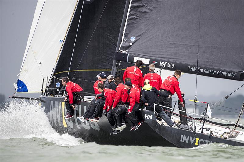 Sir Keith Mills' Ker40+ Invictus, 2017 FAST40+ Champion photo copyright Rick Tomlinson / www.rick-tomlinson.com taken at Hamble River Sailing Club and featuring the Fast 40 class