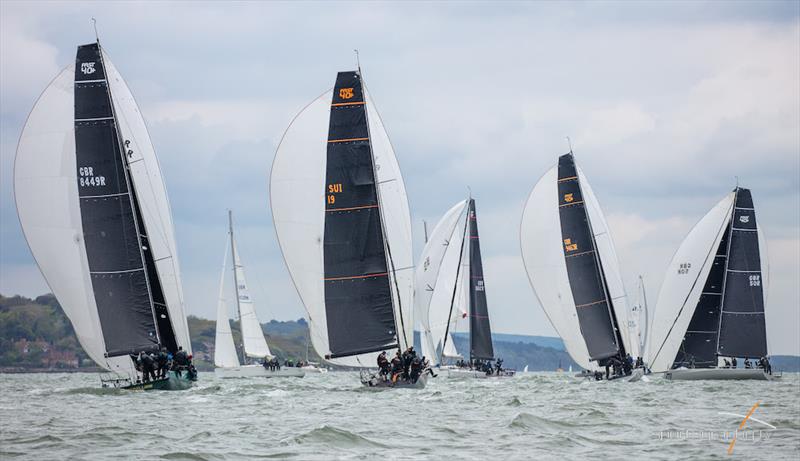 Fast 40 Henri Lloyd Trophy photo copyright Alex & David Irwin / www.sportography.tv taken at Royal Southern Yacht Club and featuring the Fast 40 class