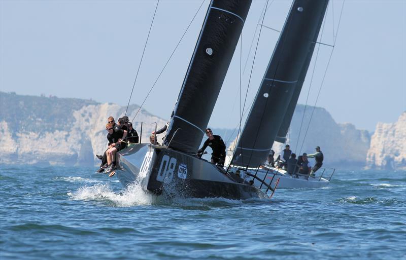 International Paint Poole Regatta 2018 day 2 photo copyright Mark Jardine / YachtsandYachting.com taken at  and featuring the Fast 40 class