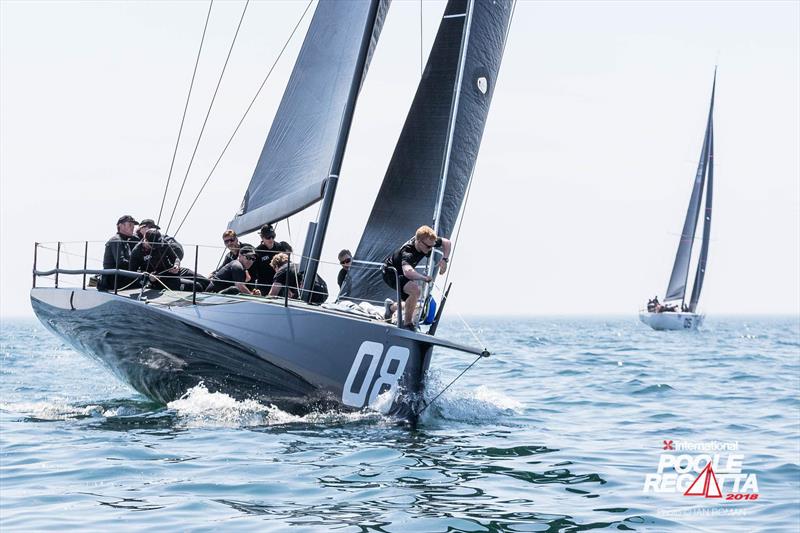 Niklas Zennstrom's Ran wins the Fast 40 class at the International Paint Poole Regatta 2018 - photo © Ian Roman / International Paint Poole Regatta