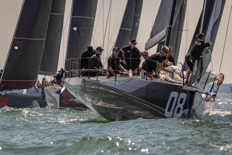 Niklas Zennstrom's Swedish Carkeek-designed Rán VII wins the Fast 40 Nationals - photo © Gordon Upton / VR Sport