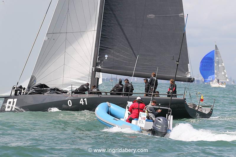 Cowes Week 2021 day 3 photo copyright Ingrid Abery / www.ingridabery.com taken at Cowes Combined Clubs and featuring the Fast 40 class