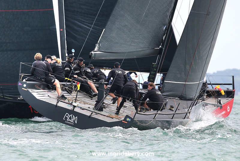 Cowes Week 2021 day 4 photo copyright Ingrid Abery / www.ingridabery.com taken at Cowes Combined Clubs and featuring the Fast 40 class