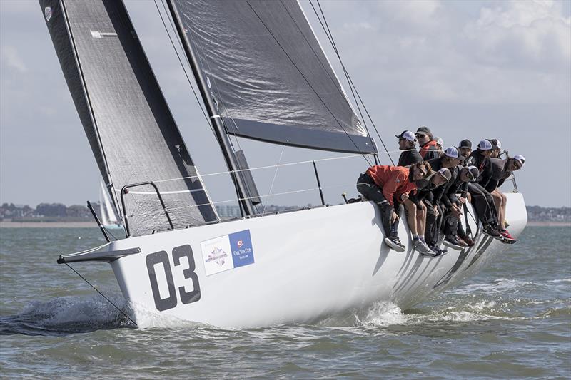 Hitchhiker - 2018 Fast40  Race Circuit photo copyright Ian Roman taken at Royal Southampton Yacht Club and featuring the Fast 40 class