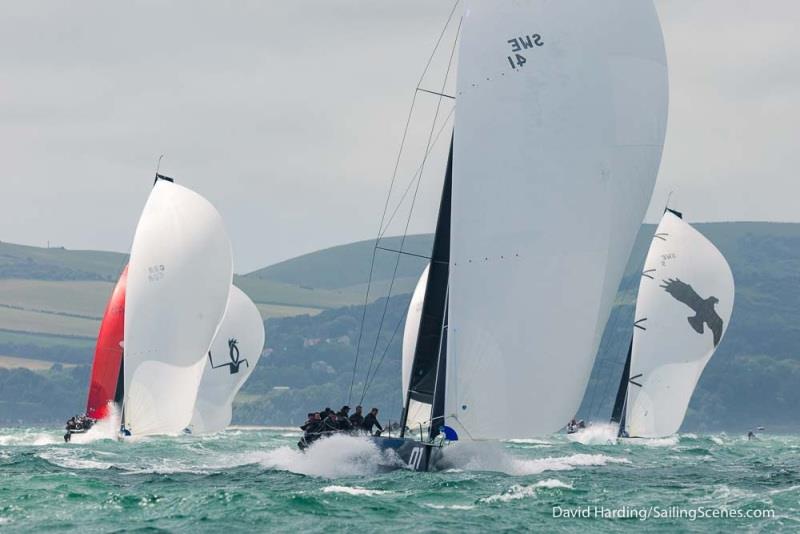 2019 Round 2 Fast 40  Class Race Circuit - Day 1 photo copyright David Harding / SailingScenes.com taken at  and featuring the Fast 40 class