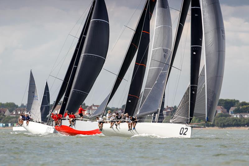 Girls on Film, GBR 50, Carkeek 40 - IRC National Championship photo copyright Paul Wyeth taken at Royal Ocean Racing Club and featuring the Fast 40 class