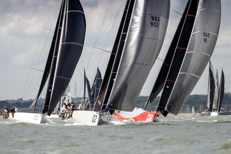 Girls on Film, GBR 50, Carkeek 40 - IRC National Championship photo copyright Paul Wyeth taken at Royal Ocean Racing Club and featuring the Fast 40 class