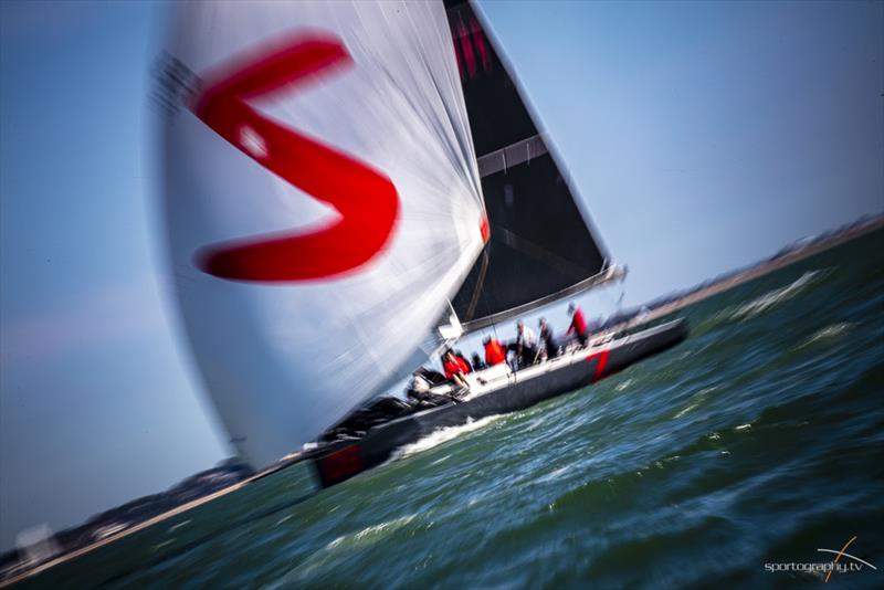 Steve Cowie's Zephyr - Day 1 - 2019 HYS FAST40  National Championship photo copyright Alex & David Irwin / www.sportography.tv taken at  and featuring the Fast 40 class