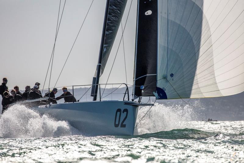 2019 FAST40  One Ton Cup - Day 2 photo copyright Sportography taken at Société des Regates du Havre and featuring the Fast 40 class