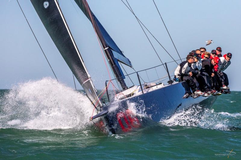 2019 FAST40  One Ton Cup - Day 2 photo copyright Sportography taken at Société des Regates du Havre and featuring the Fast 40 class