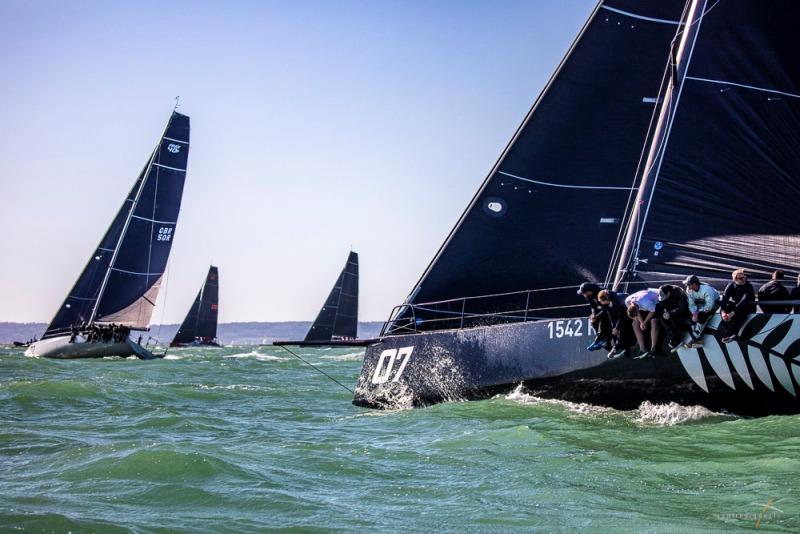 2019 FAST40  One Ton Cup - Day 2 photo copyright Sportography taken at Société des Regates du Havre and featuring the Fast 40 class