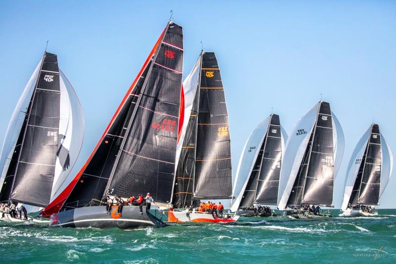 2019 FAST40  One Ton Cup, Day 3 photo copyright Sportography taken at Société des Regates du Havre and featuring the Fast 40 class