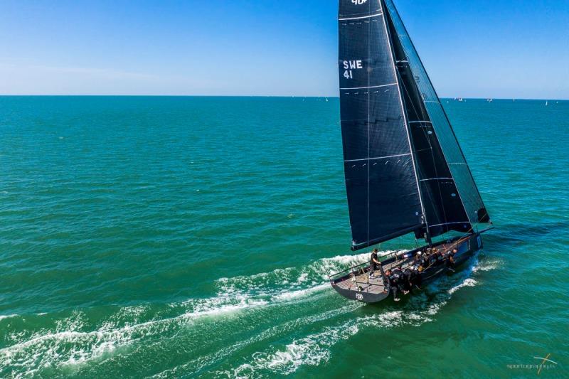 2019 FAST40  One Ton Cup, Day 3 photo copyright Sportography taken at Société des Regates du Havre and featuring the Fast 40 class