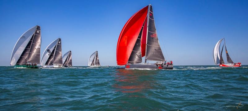 2019 FAST40  One Ton Cup, Day 3 photo copyright Sportography taken at Société des Regates du Havre and featuring the Fast 40 class