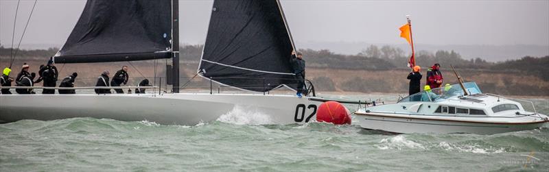 Round 6 – 2019 FAST40  Class Race Circuit photo copyright Sportography Limited taken at Royal Southern Yacht Club and featuring the Fast 40 class