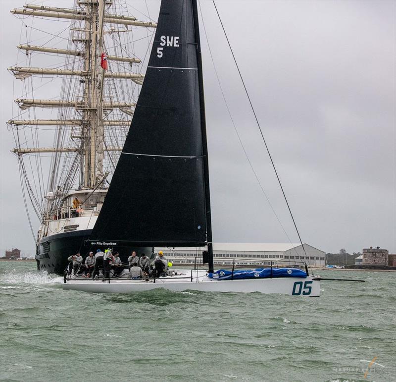 Round 6 – 2019 FAST40  Class Race Circuit photo copyright Sportography Limited taken at Royal Southern Yacht Club and featuring the Fast 40 class