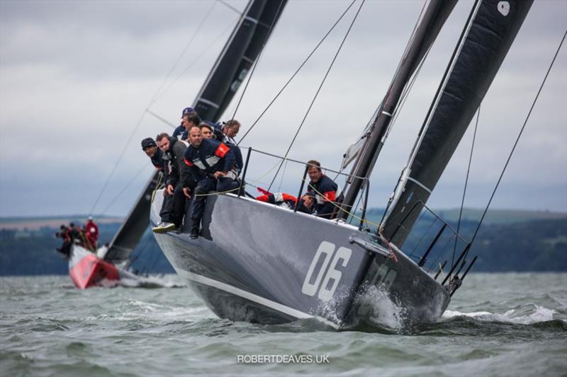 Jean Genie - Fast 40  Race Circuit 2021 photo copyright Robert Deaves taken at Royal Ocean Racing Club and featuring the Fast 40 class