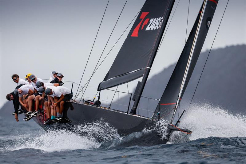 Peters & May Round Antigua Race 2022: Fast40  Tschuss skippered by Johnny Mordaunt win the Peters & May Trophy for best overall on corrected time photo copyright Paul Wyeth / www.pwpictures.com taken at Antigua Yacht Club and featuring the Fast 40 class