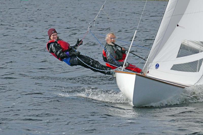 Sailing at Bala photo copyright John Hunter taken at Bala Sailing Club and featuring the Flying Dutchman class