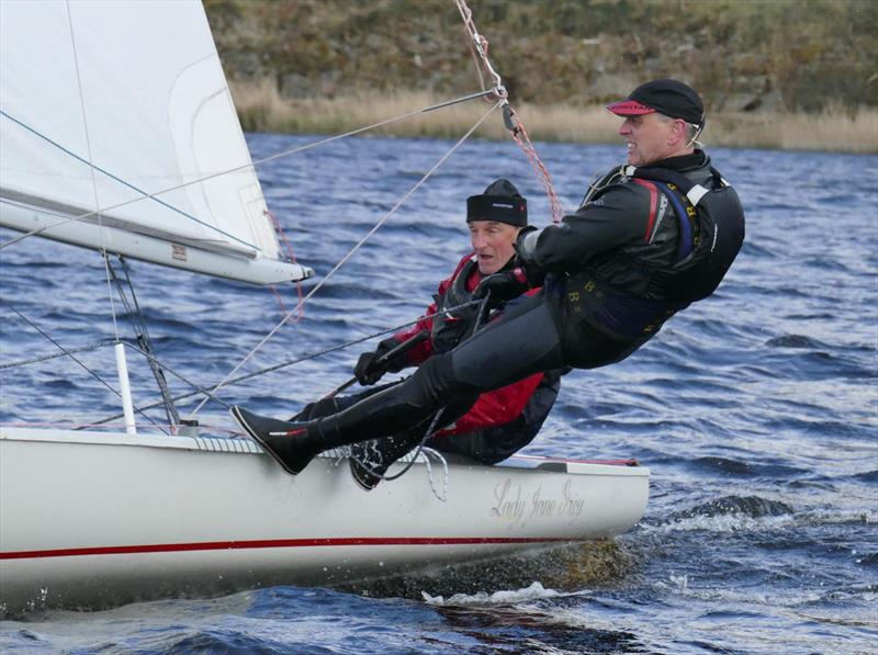 Bala Easter Regatta photo copyright John Hunter taken at Bala Sailing Club and featuring the Flying Dutchman class